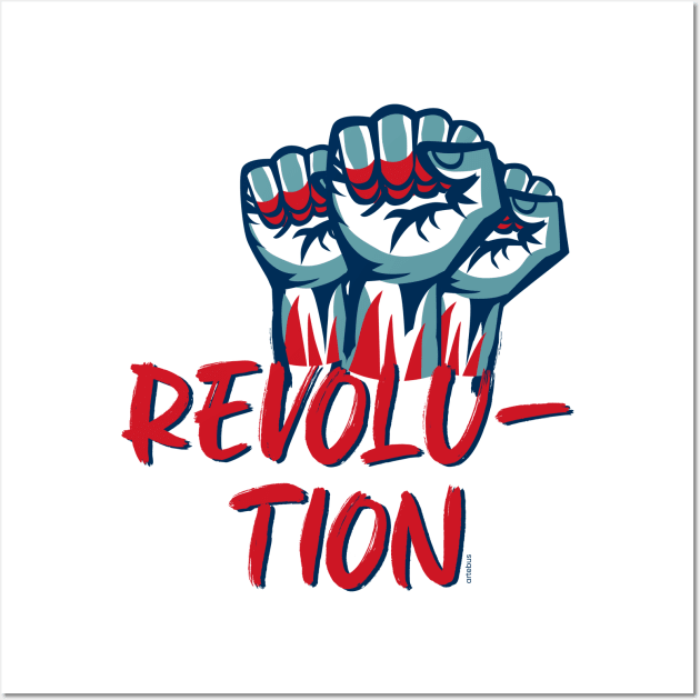 Revolution and Rebellion Wall Art by artebus